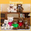 Faced Teddy Fierce Bear Plush Toy Adorable Oversized Valentine Gift Doll Girls