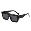 Retro Square Frame Sunglasses - UV Protection, Unisex European & American Fashion Style
