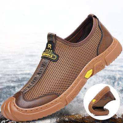 Casual Men Shoes Luxury Loafers Breathable Mesh Men Sneakers High Quality Outdoor Walking Shoes Fashion Light Running Shoes Male