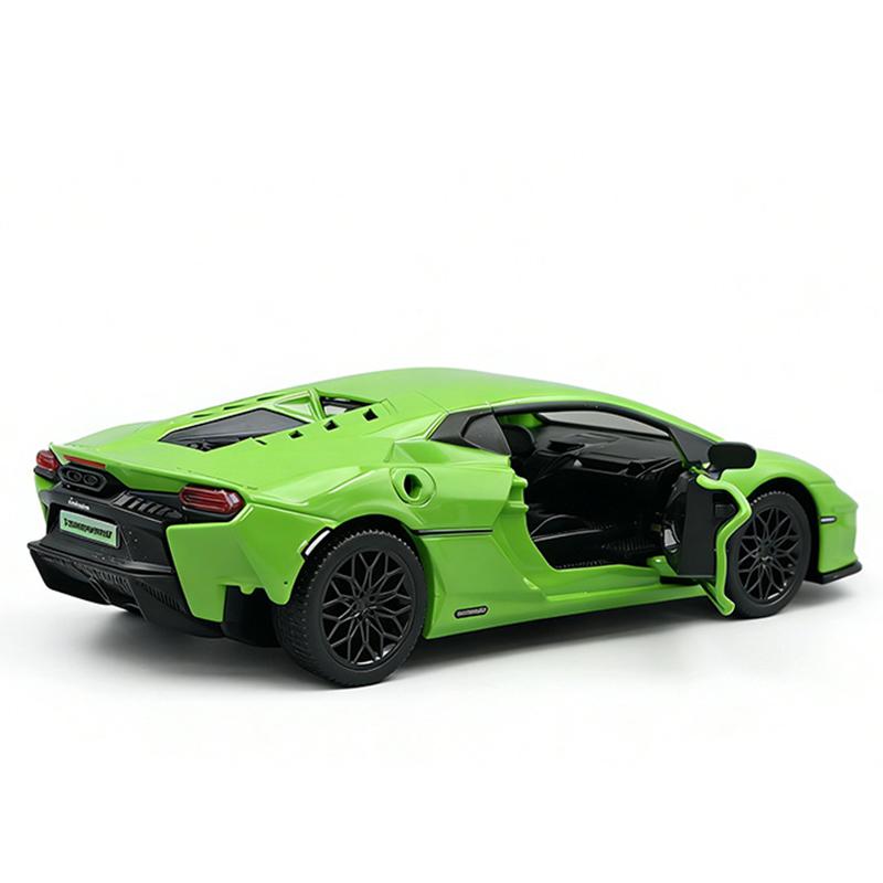 NEW 1/32 Lamborghini Temerario Supercar Alloy Model Car Toy Diecasts Metal Casting Sound and Light Car Toys for Children Vehicle