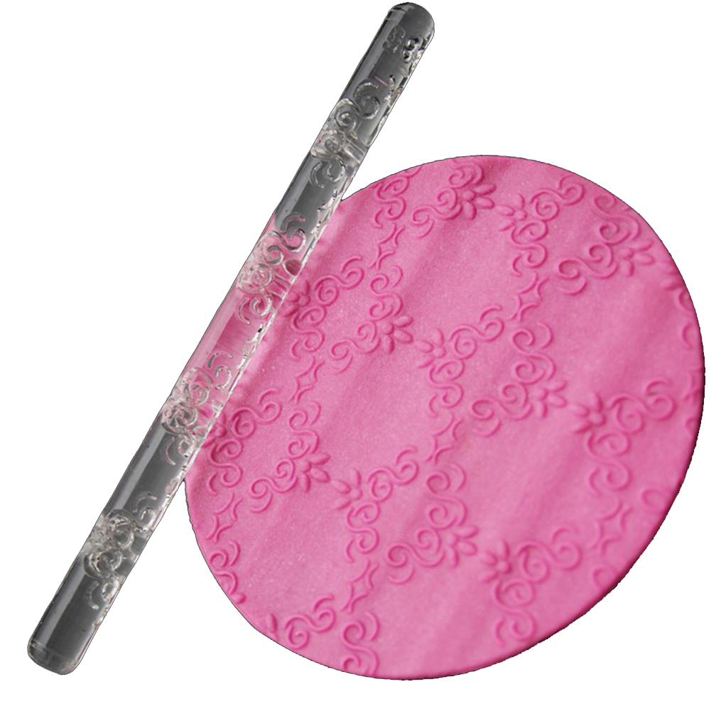 High Quality Acrylic Rolling Pin Pastry Rolling Pin Fondant Plasticine Roller DIY Cake 28#