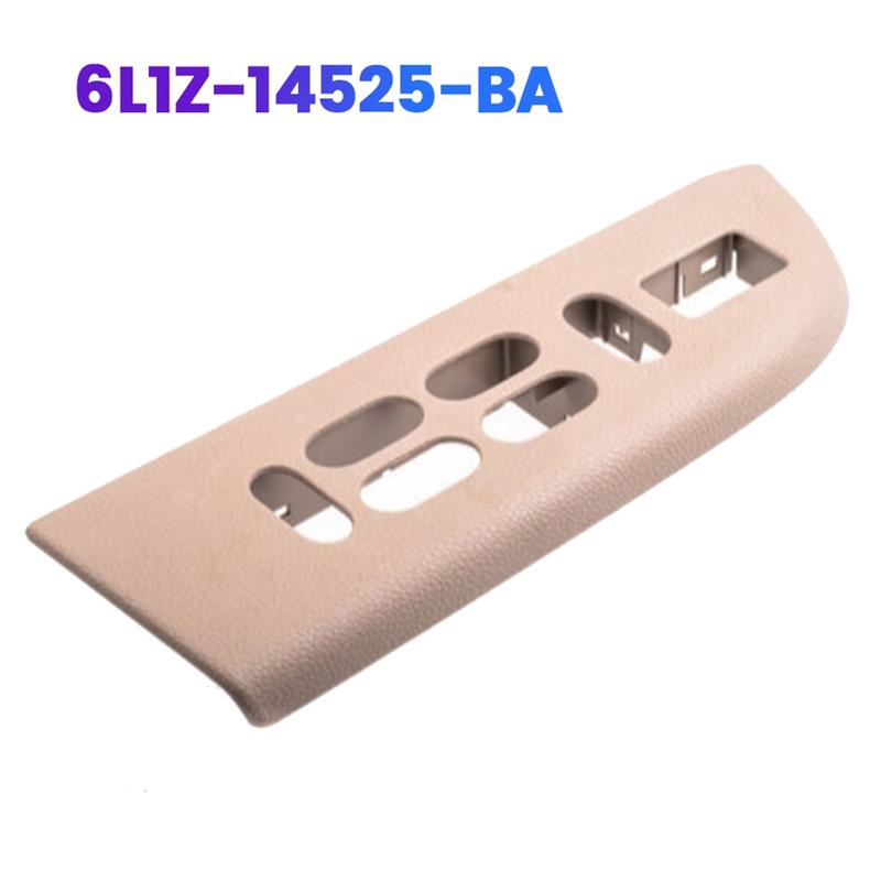 Car Left Driver Side Window Glass Lift Switch Trim Panel Cover 6L1Z-14525-BA for Ford Expedition 2003-2006