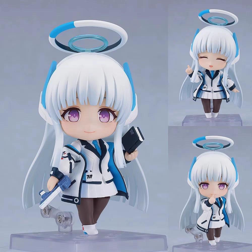 Q Version Anime Girl Figure: Cute, Beautiful, Replaceable Face Toy Ornament - Ideal Birthday Gift
