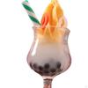 Dollhouse Drinks Miniature Ice Creams Pretend Play Toy Tiny Food Drink Fake Cream