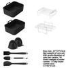 Accessori per friggitrice ad aria Ninja Af400uk Pentola interna in silicone Griglia Vassoio per vapore Set di utensili da cucina Per la cucina casalinga