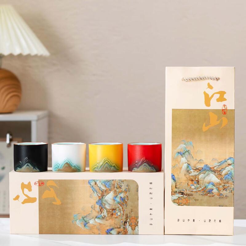 Zen Landscape Clay Tea Cup