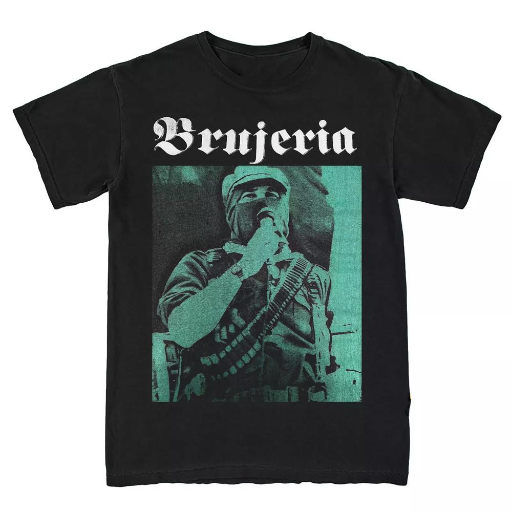

Brujeria Band Short Sleeve Gift For Music Lover Cotton Full Size S-5XL Unisex T-Shirt XXXL