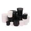 1Pcs 30-1000Ml White/Black Plastic Jar Mask Jar Cream Jar Food Storage Tank Cosmetic Empty Container Makeup Box