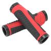 Ergonomické protiskluzové uzamykatelné pohodlné profesionální gripy na horské kolo(Černá červená )