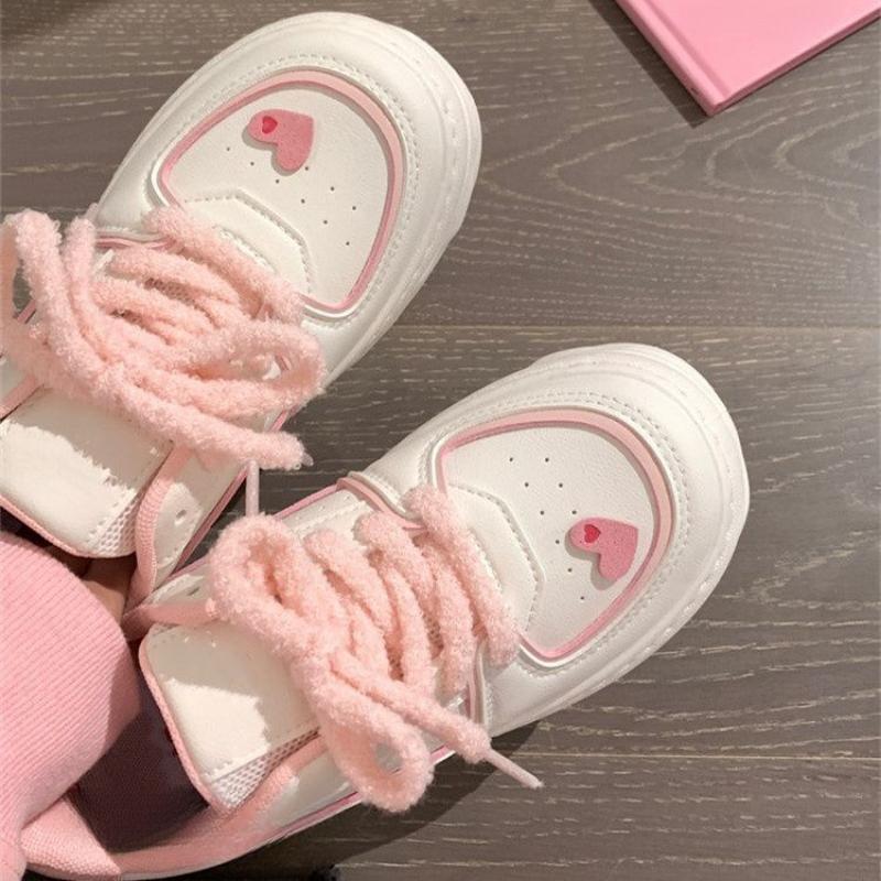 Little White Shoes Female Autumn and Winter 2024 New Fashion Casual Simple All-match Thick Bottom Women Shoes Autumn and Winter