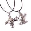 Japanese One Piece Anime Characters Peripheral European and American Jewelry Pendant Men's Necklace Birthday Gift Halloween