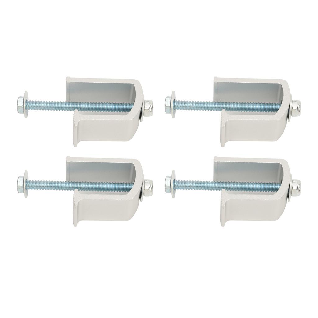 4 Sets Truck Tool Box Clamp Rust Proof Aluminum   Durability Tie Down Clamp for Vehicles