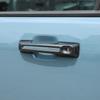 For Ford Maverick -2025 ABS Carbon Fiber/Black/Silver Car Door Exterior Door Handle Cover Trim Sticker Car Accessories