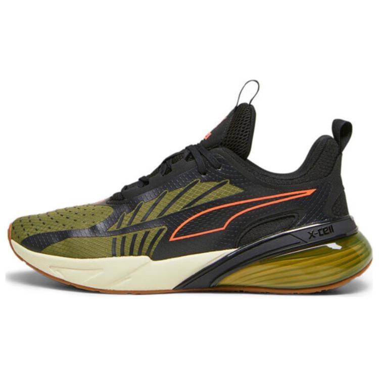 New PUMA X Cell Breathable Low Top Casual Running Shoes Unisex Green Black Red 378301-09