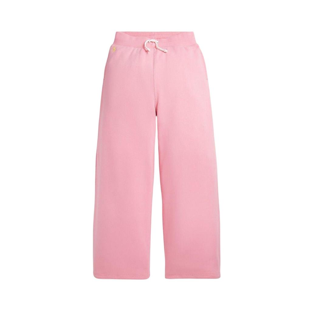 Ralph Lauren Childrens/Kids Cotton Canvas Wide Leg Joggers