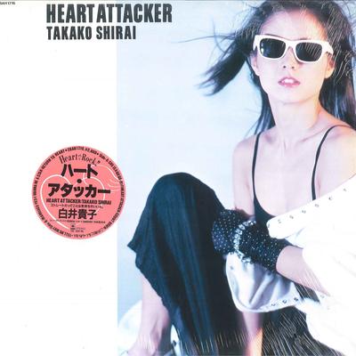 LP Record TAKAKO SHIRAI - Heart Attacker 28AH1716 CBS SONY 1984 Japan Japanese Pop/Rock Used