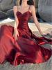 Sanya Seaside Vacation Ruffle Spaghetti Strap Mermaid Dress