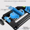 Blue Angle Grinder Stand For Drill And Grinder Cutting Machine 0-45 Degree Adjustable With Solid Base For Home Workshop