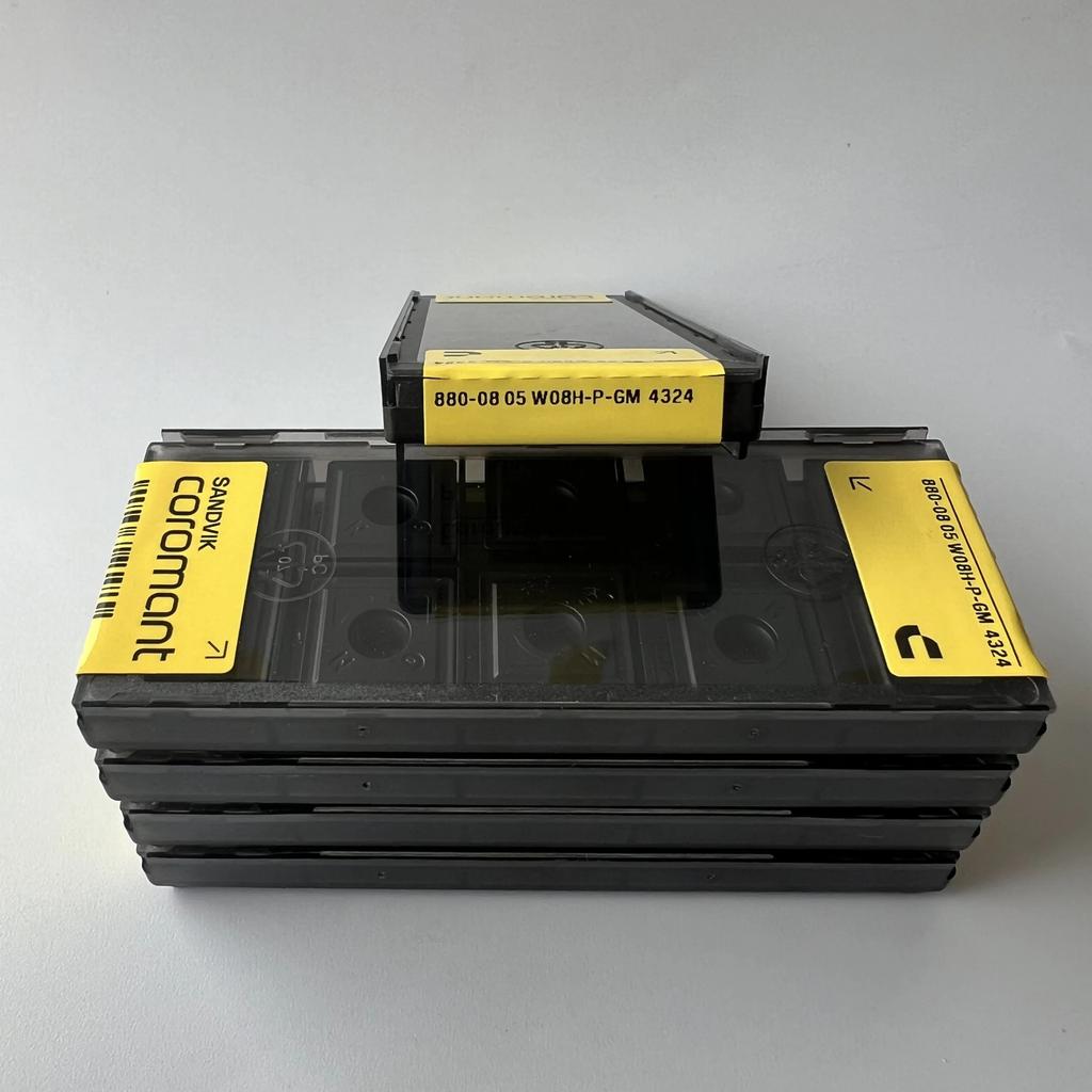 Sandvik / 880-0805W08H-P-GM 4324 / Industrial Indexable Carbide Inserts 10 Pcs