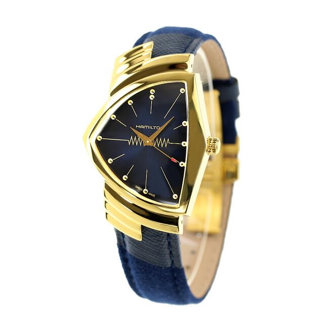

HAMILTON Ventura Quartz Watch H24301941 [Hamilton] Men s [Item] синій