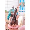 16CM Bunny Girl Figure Anime Noodle Stopper Sexy Microleaks Tabletop Decoration Black Model Toy Gift Collection Ornaments PVC
