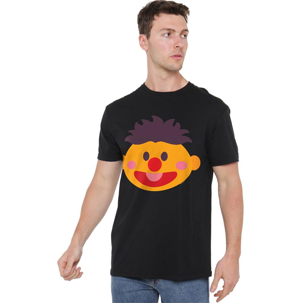 Sesame Street Unisex Adult Ernie Kawaii Face T-Shirt