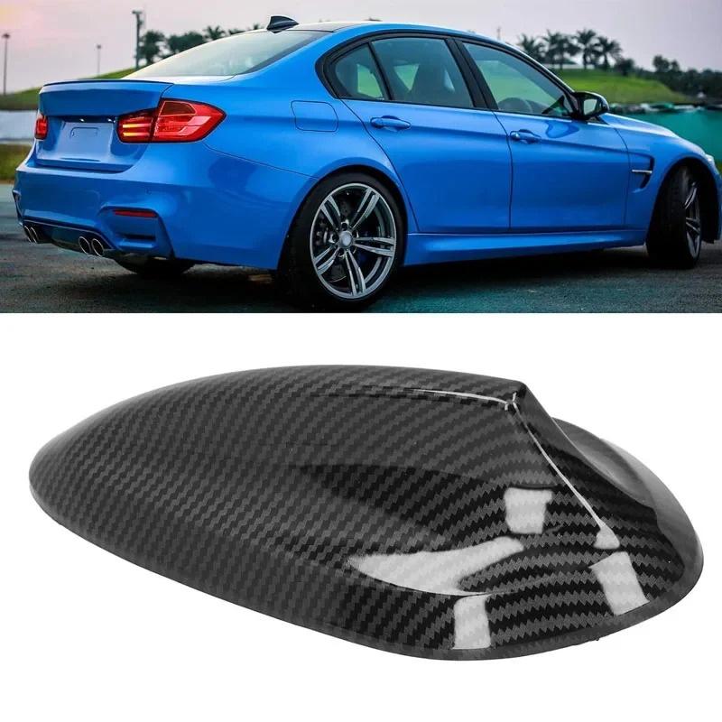 Car Roof Shark Fin Antenna Cover Carbon Fiber Trims For BMW 3 Series GT F34 2013-2019 Auto Aerials Parts Decor