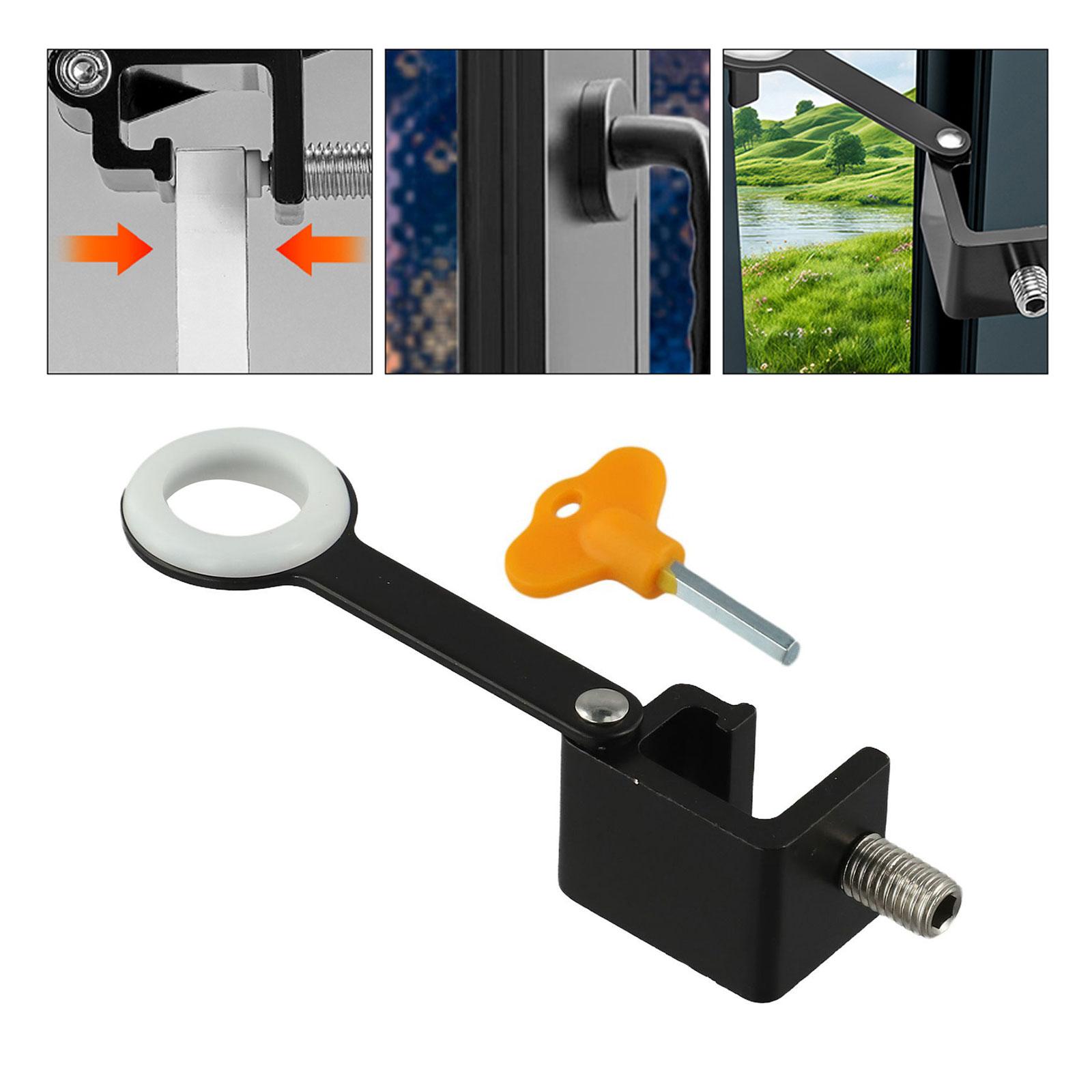 

Home Office Window Aluminum Alloy Stoppers Home Security Handles 25mm Diameter Hassle-Free Installation For Home Security