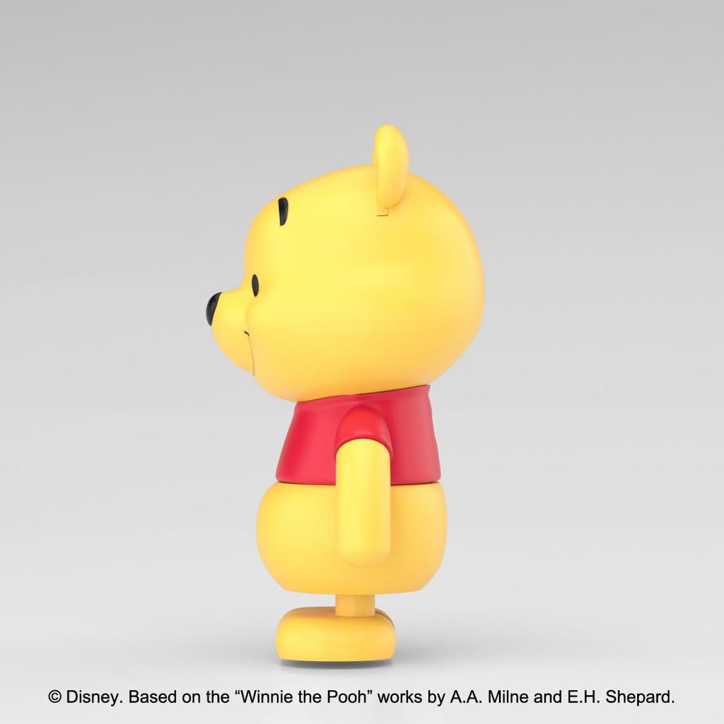 Aoshima Bunka Kyozai Rakupla Tokotoko Winnie the Pooh Plastic Model Kit Co., Ltd. No. DP-13 (Pooh) Pre-colored