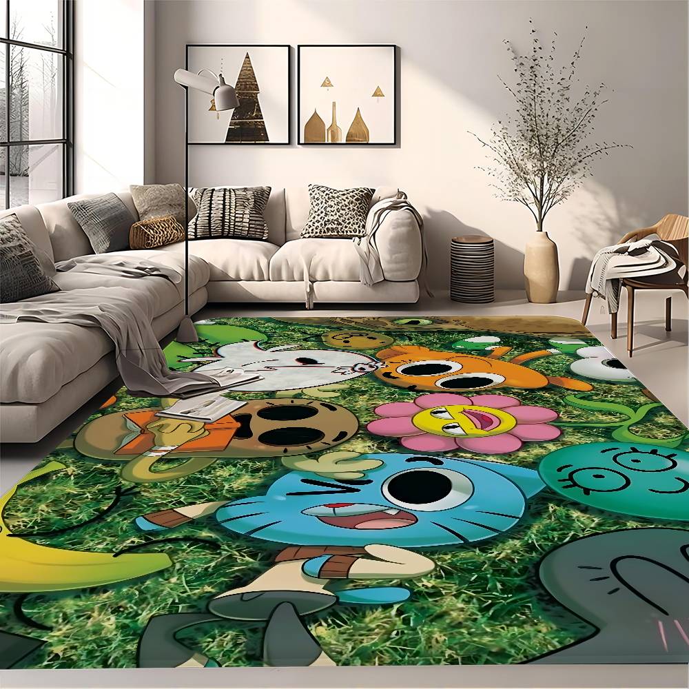 The-Amazing World G-Gumball Floor Mat Nordic Style Home Doormat Bathroom-Toilet Mats Bedroom Hotel Decor Mat