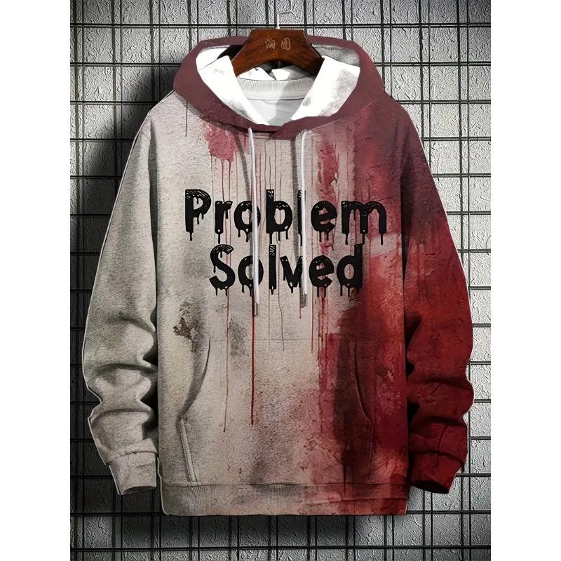 Men's Hoodie 3d Print Funny Art Tops Graphics Long Sleeve Hoodie Autumn Fashion Dragon Women Oversized Streetwear Man Clothes