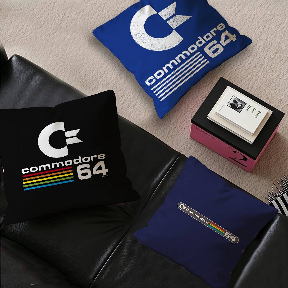 C-Commodore 64 Retro PC Pillow Cover Design cushion Cover decor Holiday Decorati