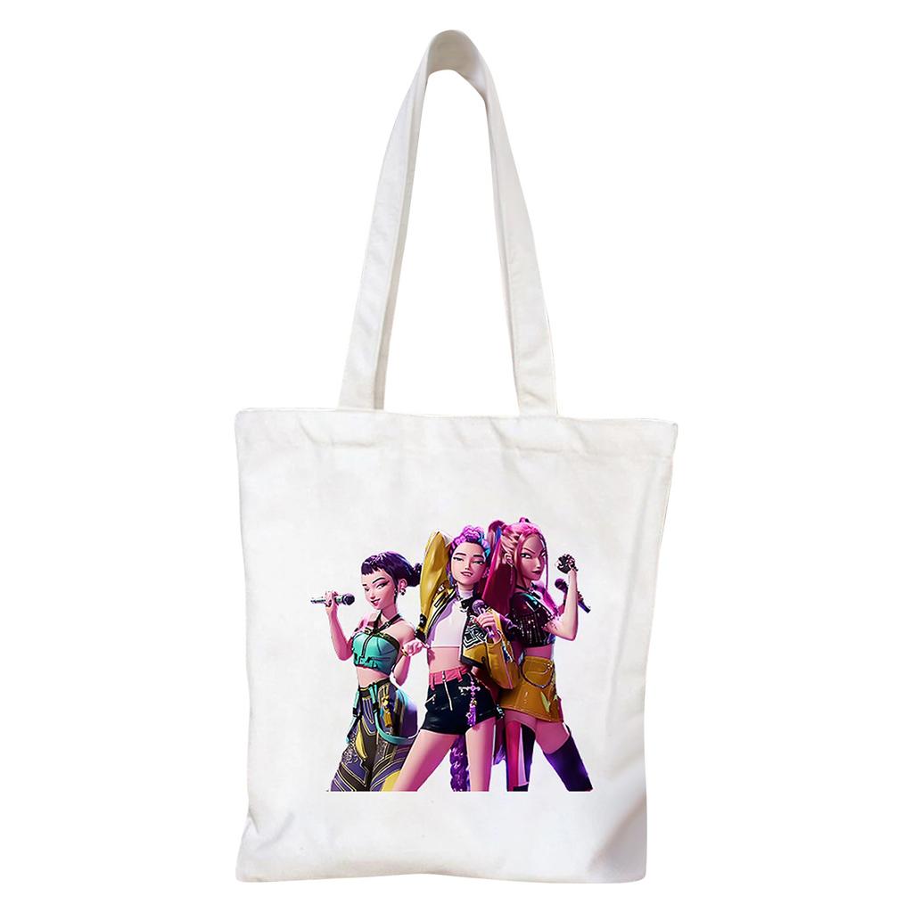 Witch Printed Canvas Bag Tote Bag
