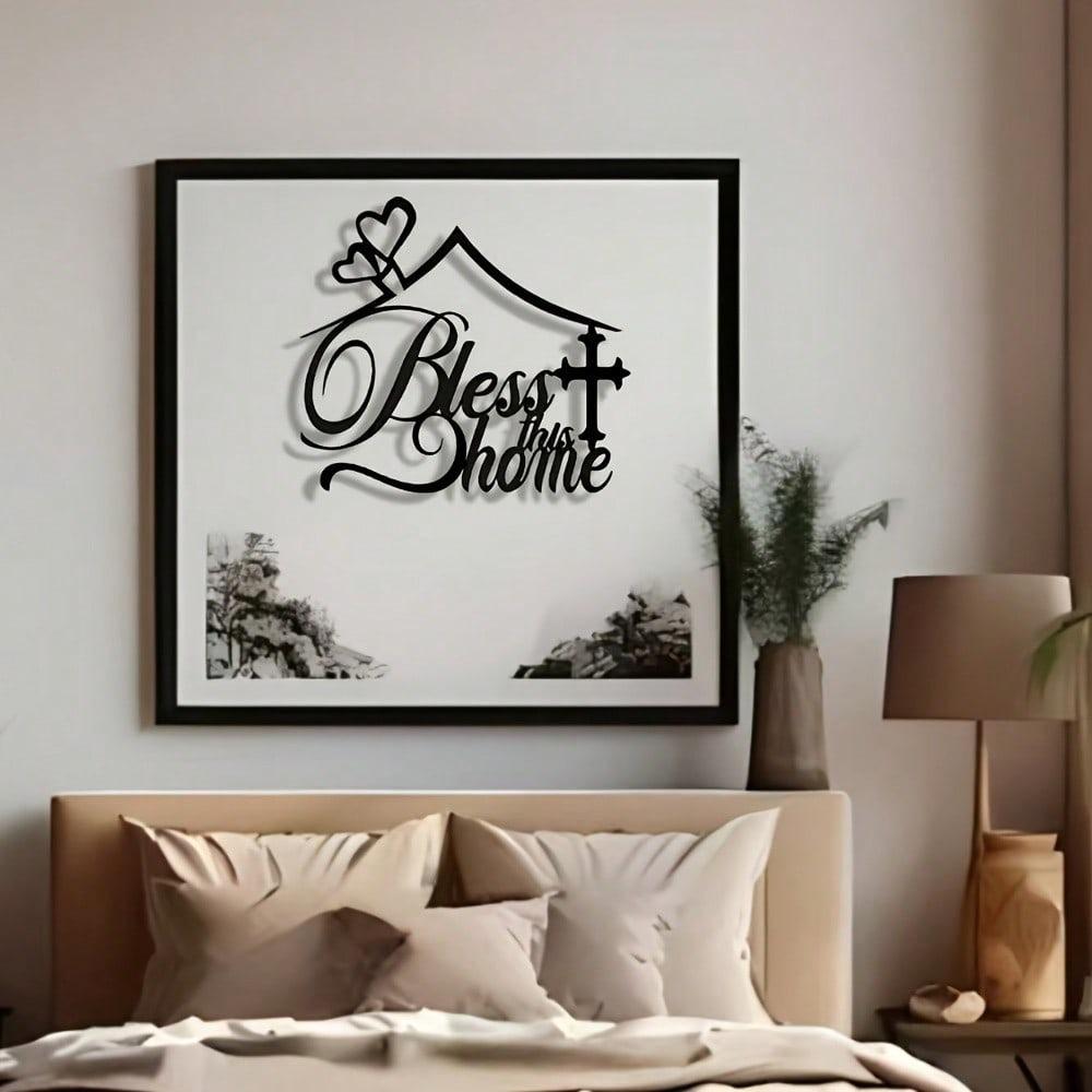 Elegant Metal Welcome Sign Home Wall Decor Modern Housewarming Gift