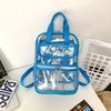 Schoolbag Spot Supply Transparent Backpack Pvc Backpack Pvc Schoolbag, Large Capacity Student Schoolbag