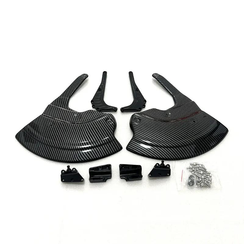 For BMW S1000R S1000RR M1000R M1000RR S1000XR 2022 2023 2024 ABS Carbon Front Fender Wheel Cover Kit Motorcycle Accessories