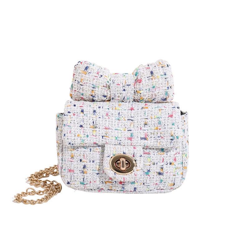 Wholesale Summer Fashion High-grade Knitted Lock Buckle Small Bag For Women