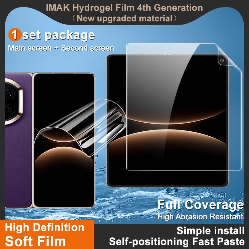 For Huawei Mate X7 Glass IMAK Hydrogel Film 4th Generation Full Coverage Screen Protector