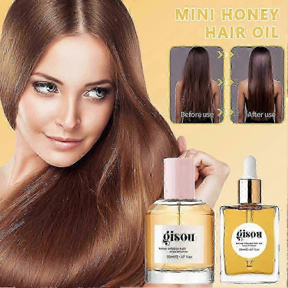 2025 Clearance Hair Care Essential Oil with Honey Fragrance Moisturizing Hair Serum