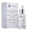 Sérum Visage 24K Argent + Platine Dr Sufis - Complexe Réparateur & Éclat de Luxe avec Argent Colloïdal, Peptides de Platine & Acide Hyaluronique | Peau Brig