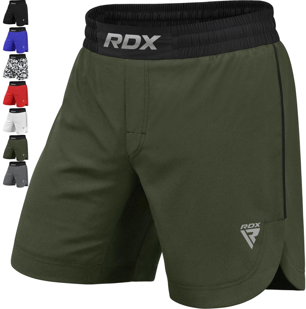 RDX Fight Training Martial Arts Pants, Shorts, Pants, Wear, Boxing, Kickboxing, MSS-T15 (M, Khaki)