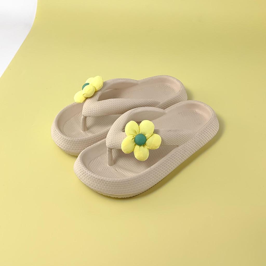 Women's Floral Summer Flip-Flops: Outdoor & Indoor Beach Flats