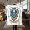 1PC Leeds United Patterned Flannel Blanket Suitable For All Seasons for Home Decor Warmth and Comfort Gifts Holiday Present
