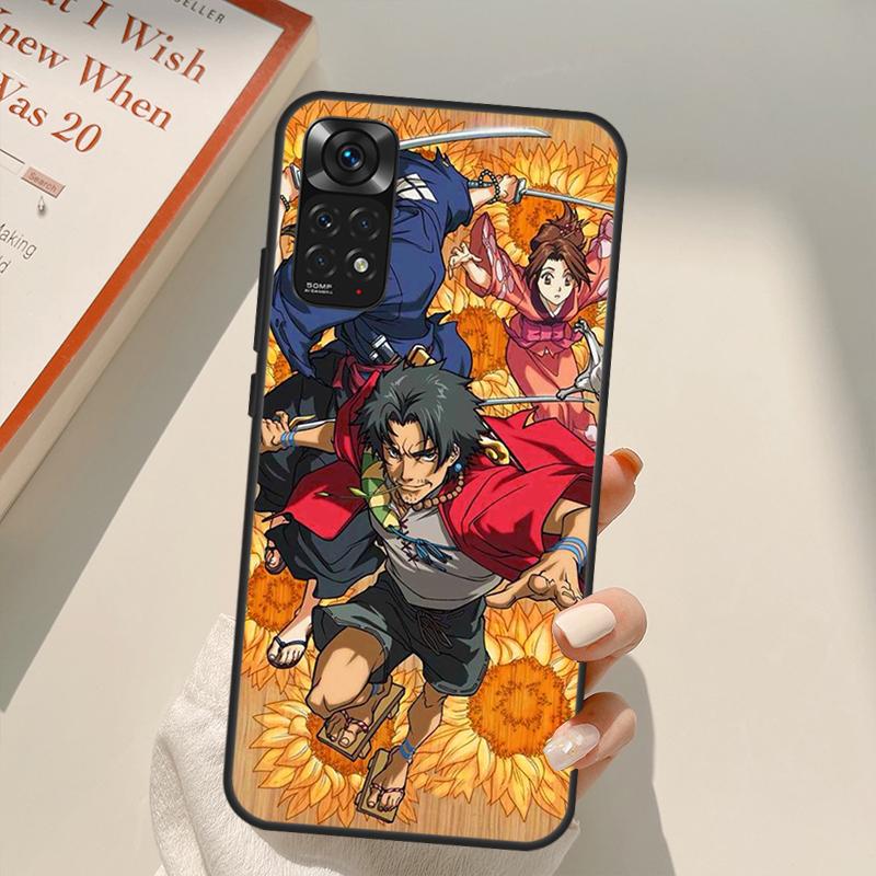Anime Samurai Champloo Case For Xiaomi Redmi Note 11 10 9 8 Pro Note 11S 10S 9S 8T K50 K40 9A 9C 10A 10C Cover