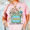 Summer Toy Story 5 Movie graphics T-shirt cotton Men's and Women's short sleeves Loose Y2K round neck shirt
