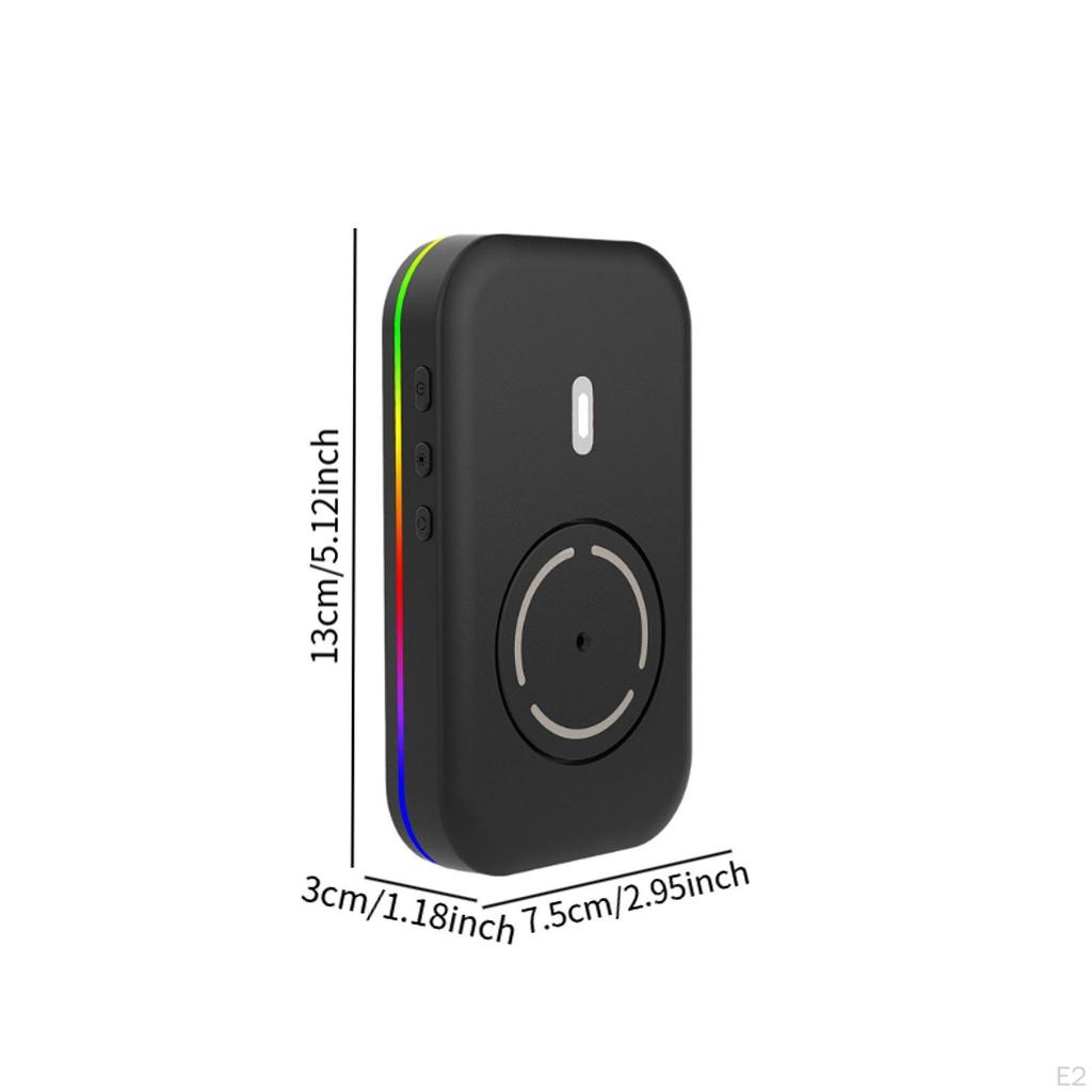 Undetectable Mover Automatic Shaker with LED Easy Carrying Multiuse Silent Jiggler for Home Office