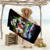 Ghostbusters Customize Text Beach Towel High Absorbency & Quick-Dry