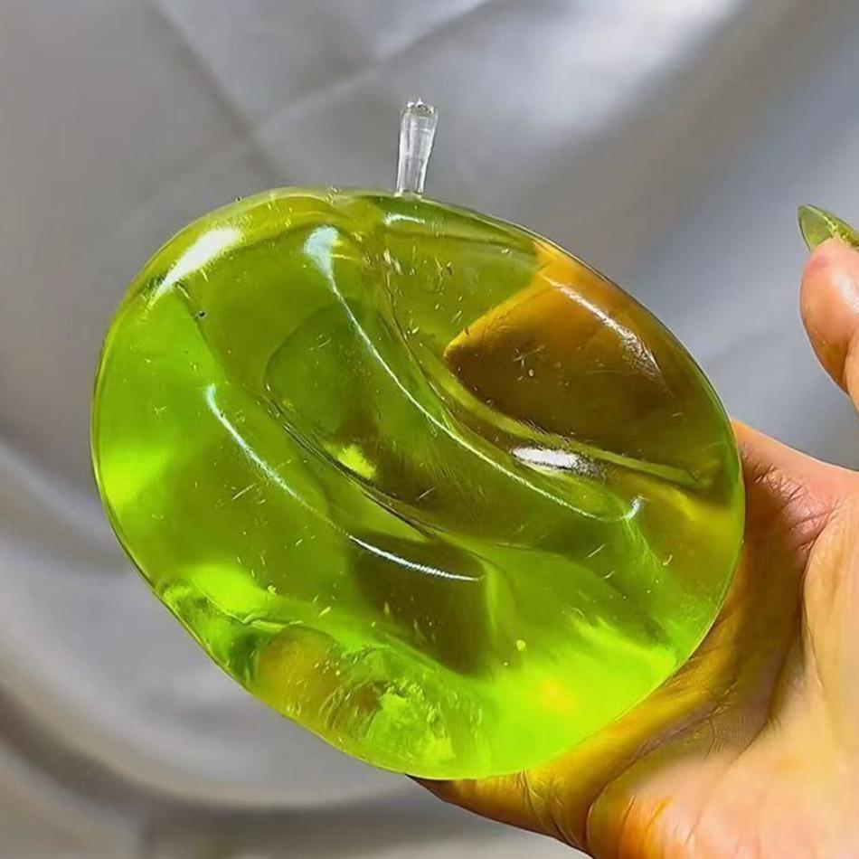 Grüner Apfel Squishy Spielzeug Stressabbau & Ablenkung Sensorisches Spielzeug Weiches Langsam Rückprallendes Spielzeug Geeignet Für Kinder & Erwachsene Auf Lager
