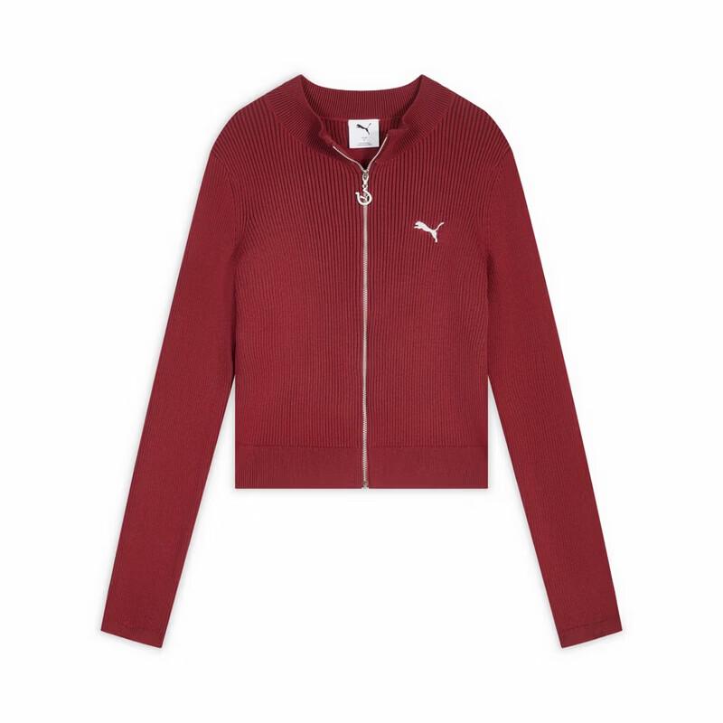 PUMA Women s Versatile Casual Knit Cardigan S