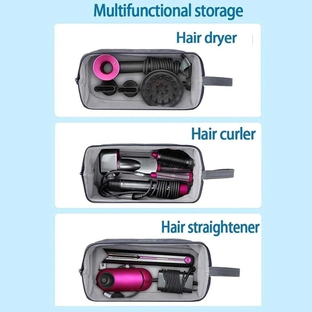 Waterproof Travel Hair Styling Case Dustproof Curling Iron Organizer  Hair Care Accessories